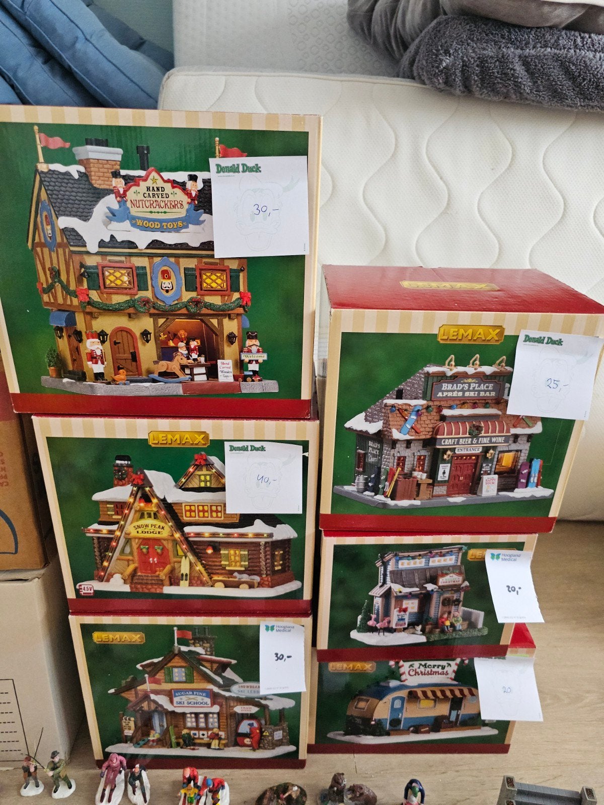 lemax huisjes en figurines, Ophalen of Verzenden, Zo goed als nieuw