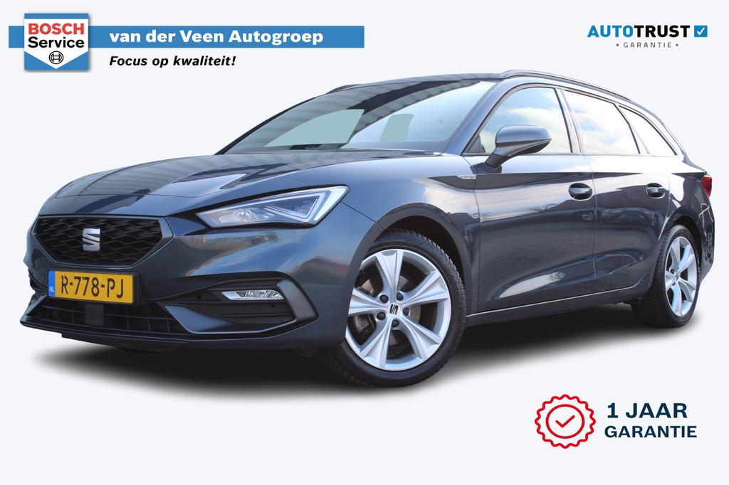 SEAT Leon Sportstourer 1.0 eTSI FR Business | Incl. 12 maand, 12 maanden, Gebruikt, Leon, Leder en Stof