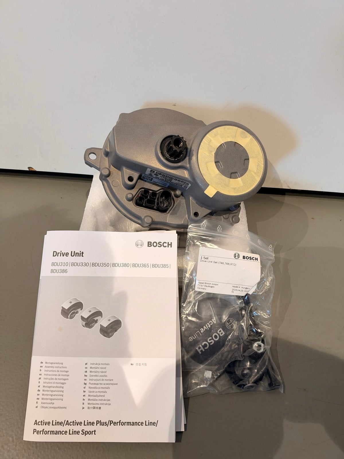 Bosch Active Line BDU310 Motor - Nieuw in doos!, Ophalen, Nieuw, Elektrische fiets, Motor