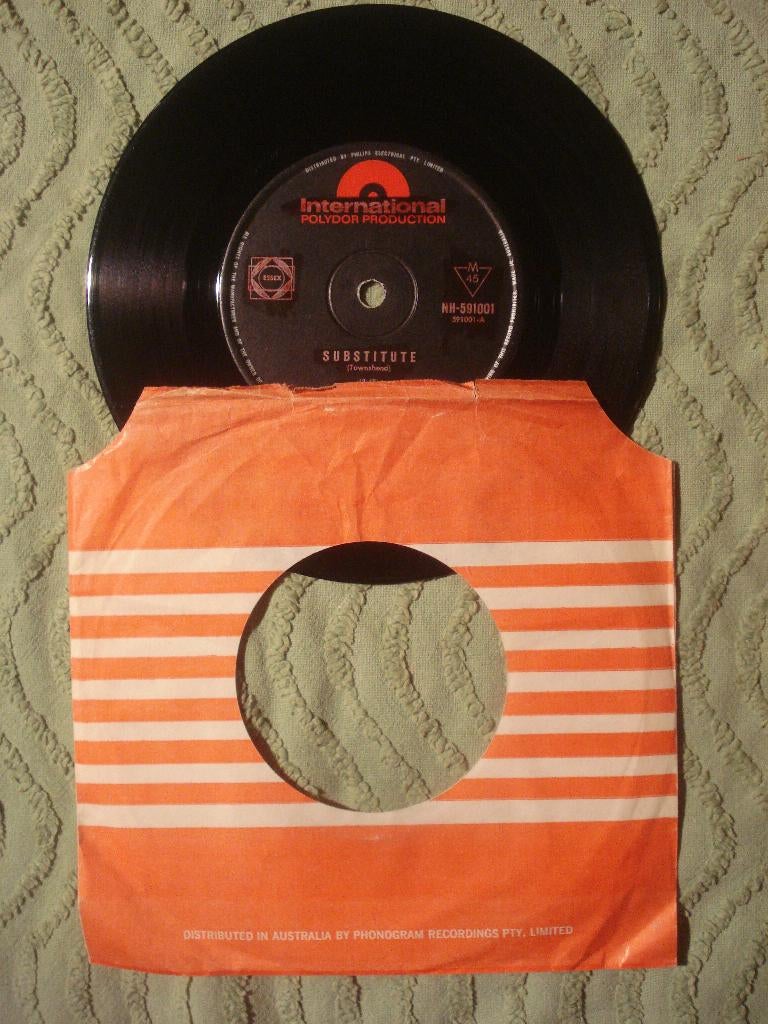 The Who 7" Vinyl Single: ‘Substitute’ (Australië), Cd's en Dvd's, 7 inch, Single, Ophalen of Verzenden, Zo goed als nieuw