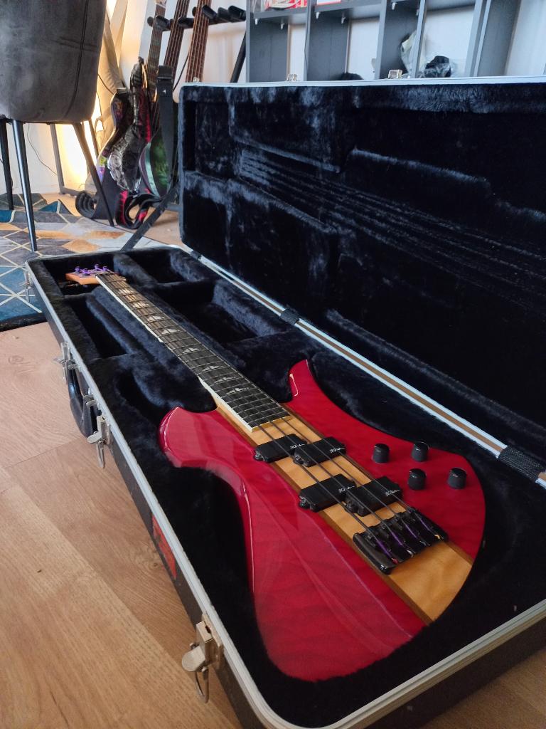BC Rich Mockingbird Heritage Neck-through Basgitaar, Muziek en Instrumenten, Ophalen, Gebruikt, Elektrisch, 5-snarig