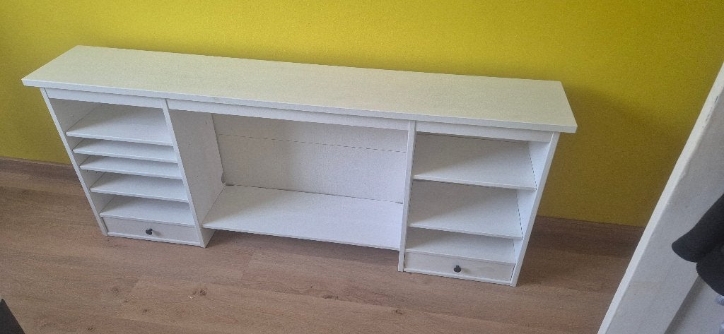 HEMNES Opbouwdeel voor bureau, Ophalen, Gebruikt