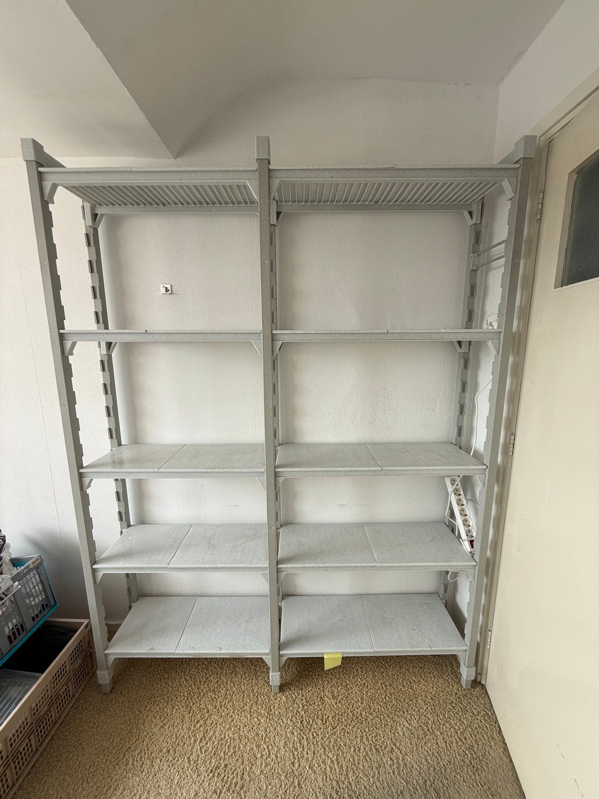 Tigerrack Kunststof Stellingkast - 210x160x30cm, Huis en Inrichting, Kasten | Stellingkasten, Ophalen, Gebruikt