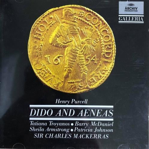 PURCELL Dido and Aeneas CD MACKERRAS ARCHIV, Ophalen of Verzenden, Barok, Gebruikt, Overige typen