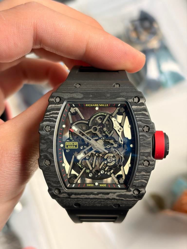 RM 35-02 Rafael Nadal Carbon TPT, Ophalen of Verzenden, Zo goed als nieuw, IOS