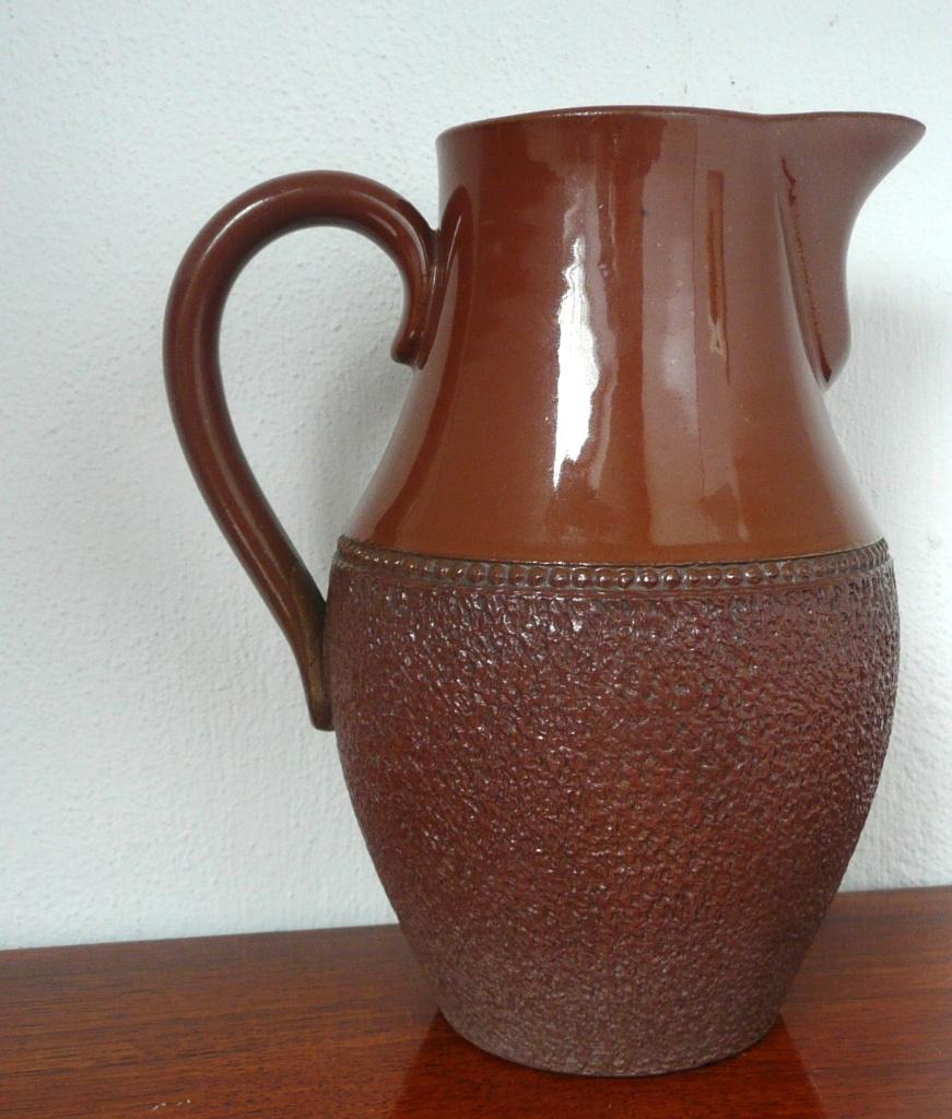 Lovatt, Langley Mill Pottery : bruin kannetje (383), Ophalen of Verzenden