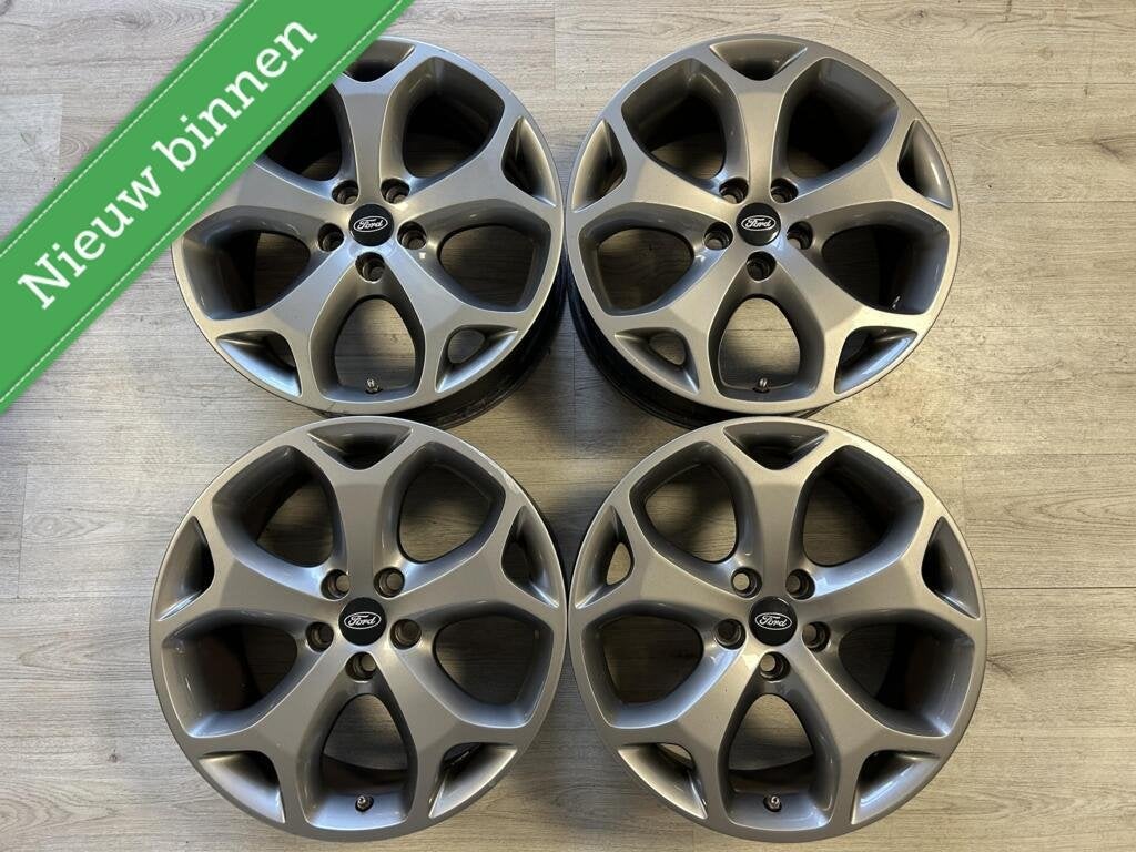 Originele Ford Focus ST Mondeo S-Max 18inch 5x108 velgen, Auto-onderdelen, Banden en Velgen, Ophalen, 18 inch, Gebruikt, Velg(en)