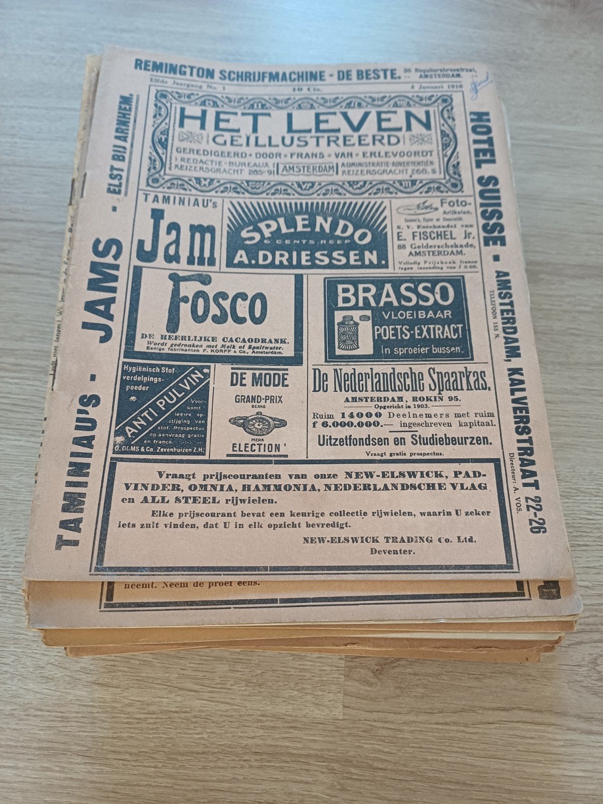 'Het Leven' -  1918, Ophalen of Verzenden, Voor 1920, Krant