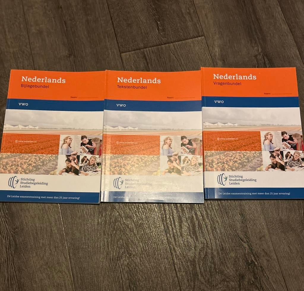Nederlands bundels examen SSL Leiden VWO, Boeken, Ophalen of Verzenden, Alpha, Gelezen, Overige niveaus
