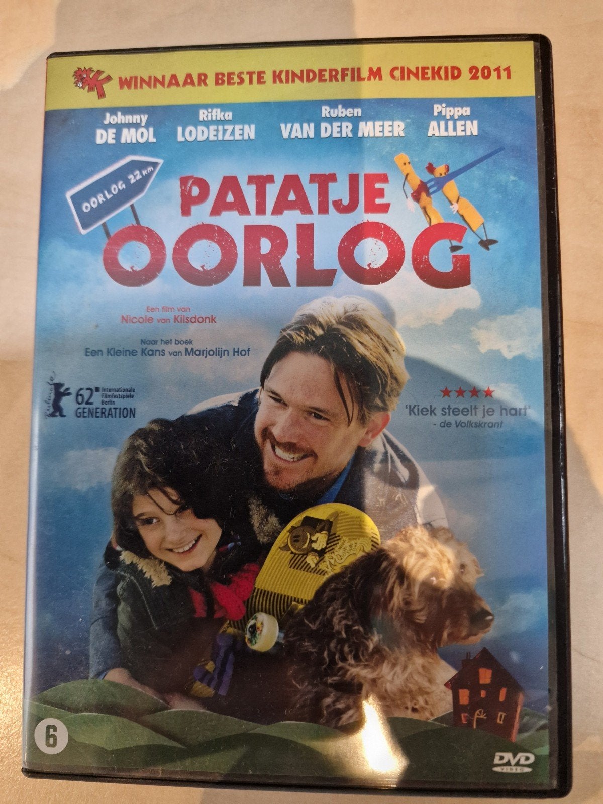 Patatje Oorlog DVD - Winnaar Beste Kinderfilm, Gebruikt, Vanaf 6 jaar, Familie, Film