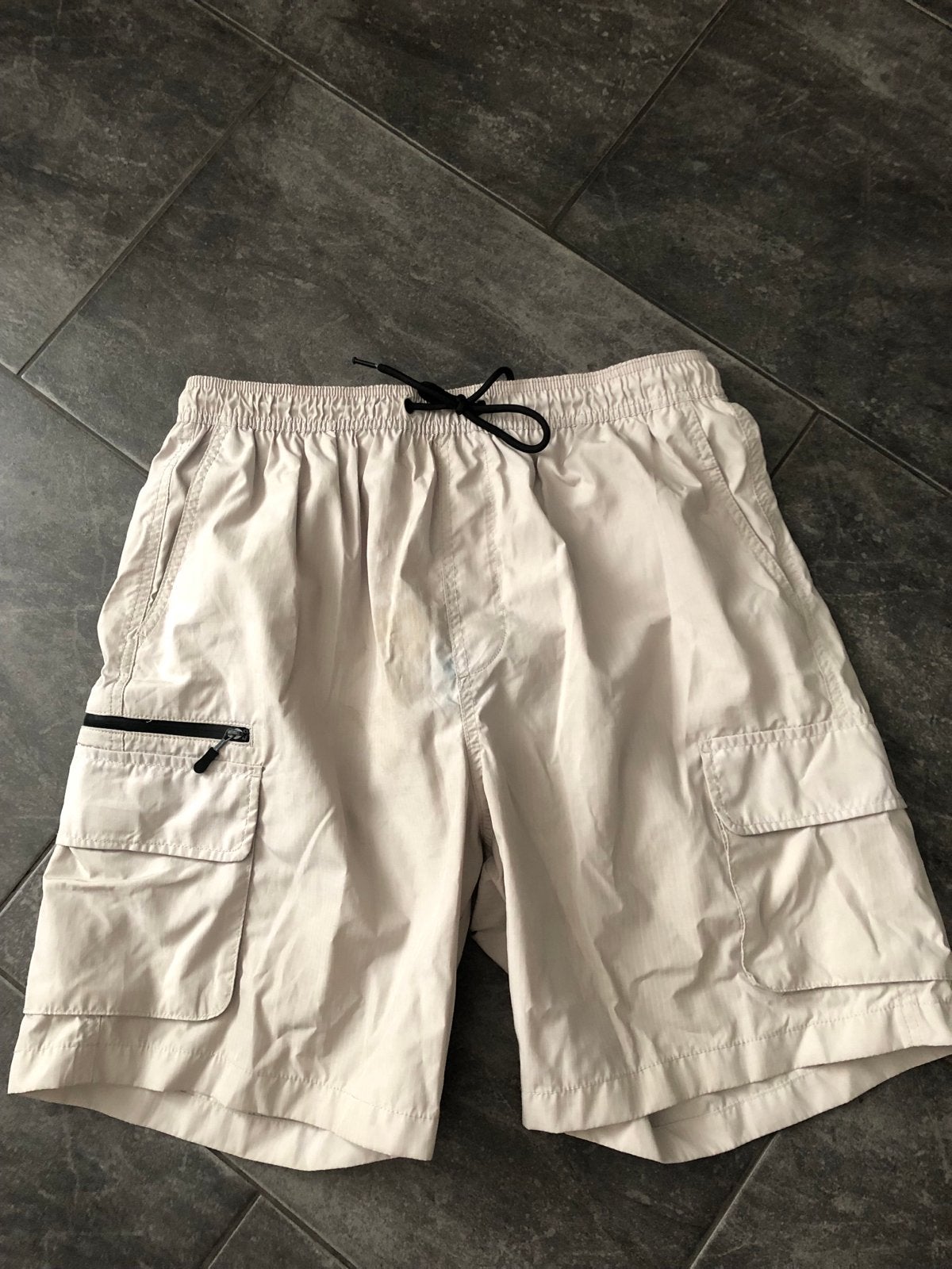 Nieuwe zomershort zwemshort maat L, Kleding | Heren, Badmode en Zwemkleding, Ophalen of Verzenden, Maat 52/54 (L), Beige, Zwemshort