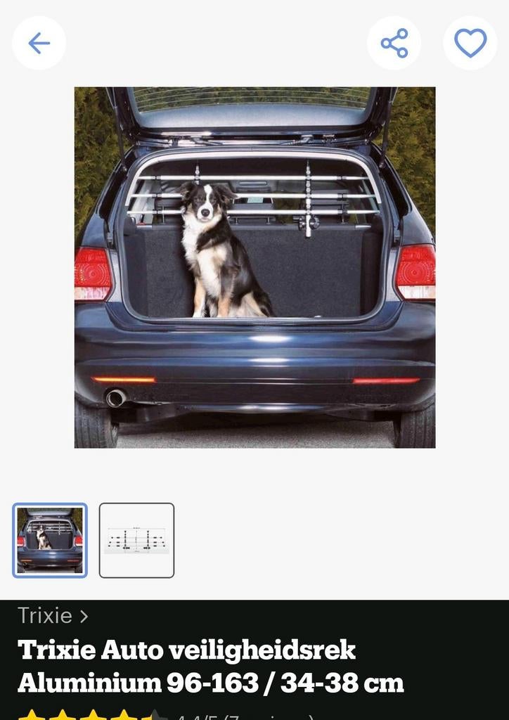 Auto veiligheidsrek hond, Ophalen