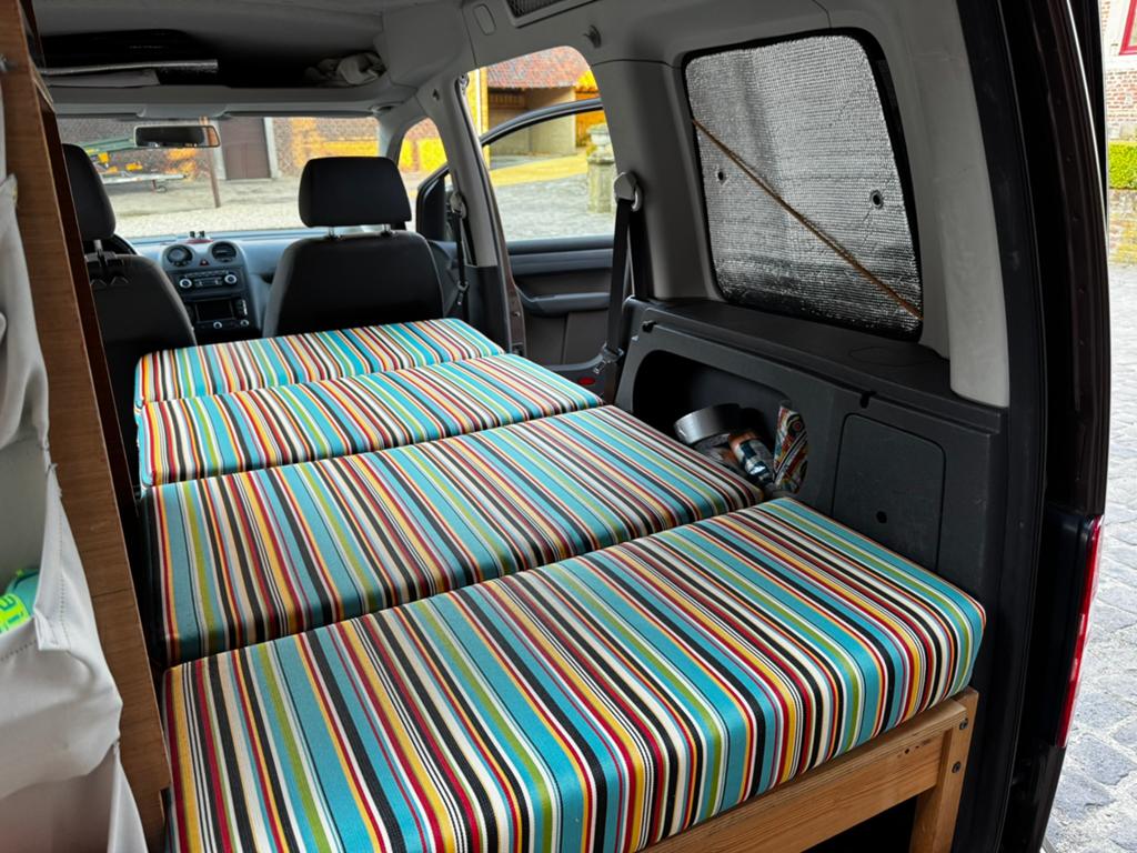 Camperinrichting VW Caddy, Caravans en Kamperen, Camper-accessoires, Ophalen, Zo goed als nieuw