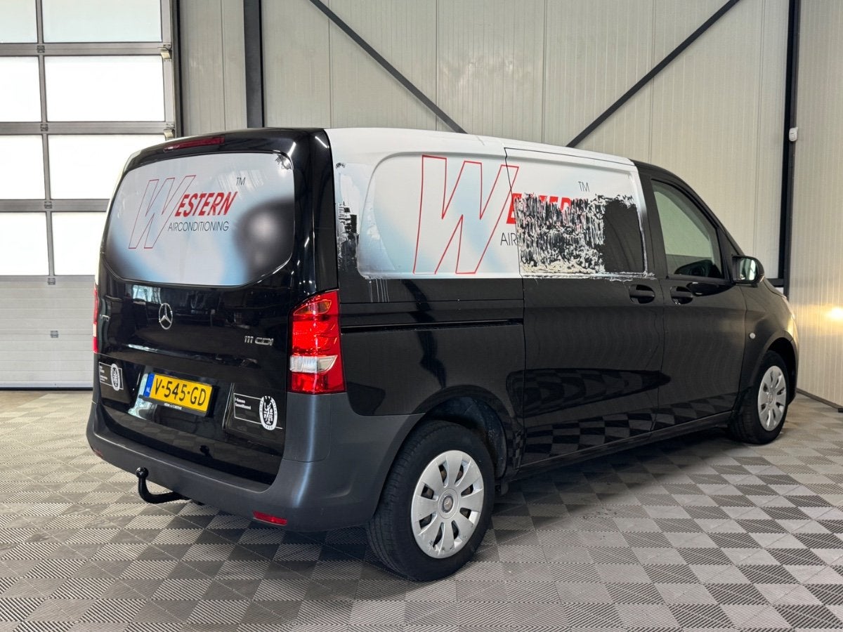Mercedes-Benz Vito 111 CDI Lang | Business Professional+ | A, Gebruikt, Euro 6, 4 cilinders, Zwart