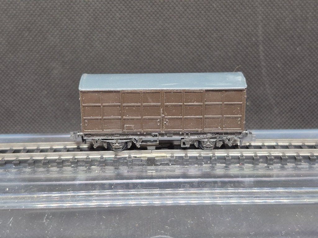 Peco KNR-8 - Box Pallet Van Wagon (16671), Overige merken, Gebruikt, Gelijkstroom, Wagon