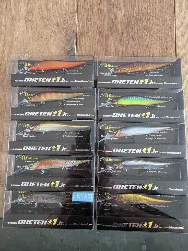 Megabass Oneten jr +1, Watersport en Boten, Hengelsport | Roofvissen, Ophalen of Verzenden, Nieuw, Overige typen