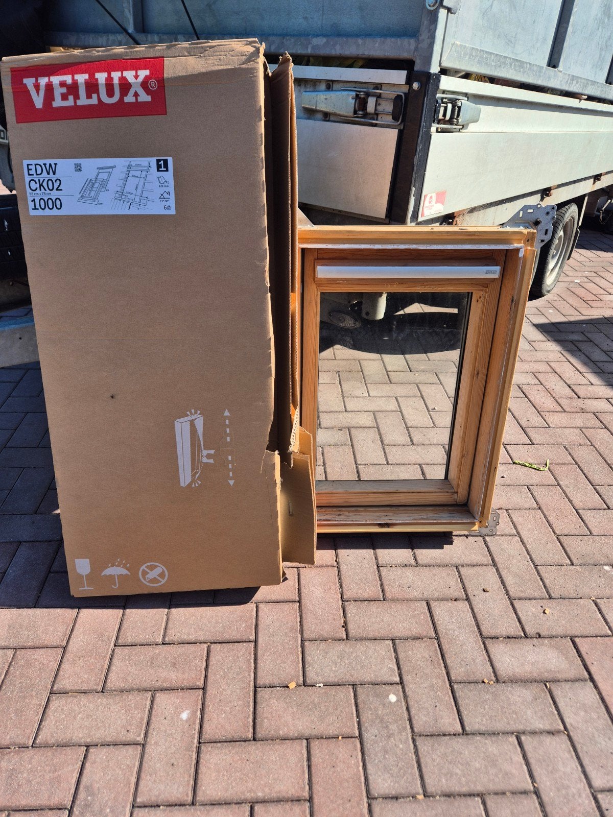 Velux Dakraam GGL C02 (CK02) met HR++ dubbelglas