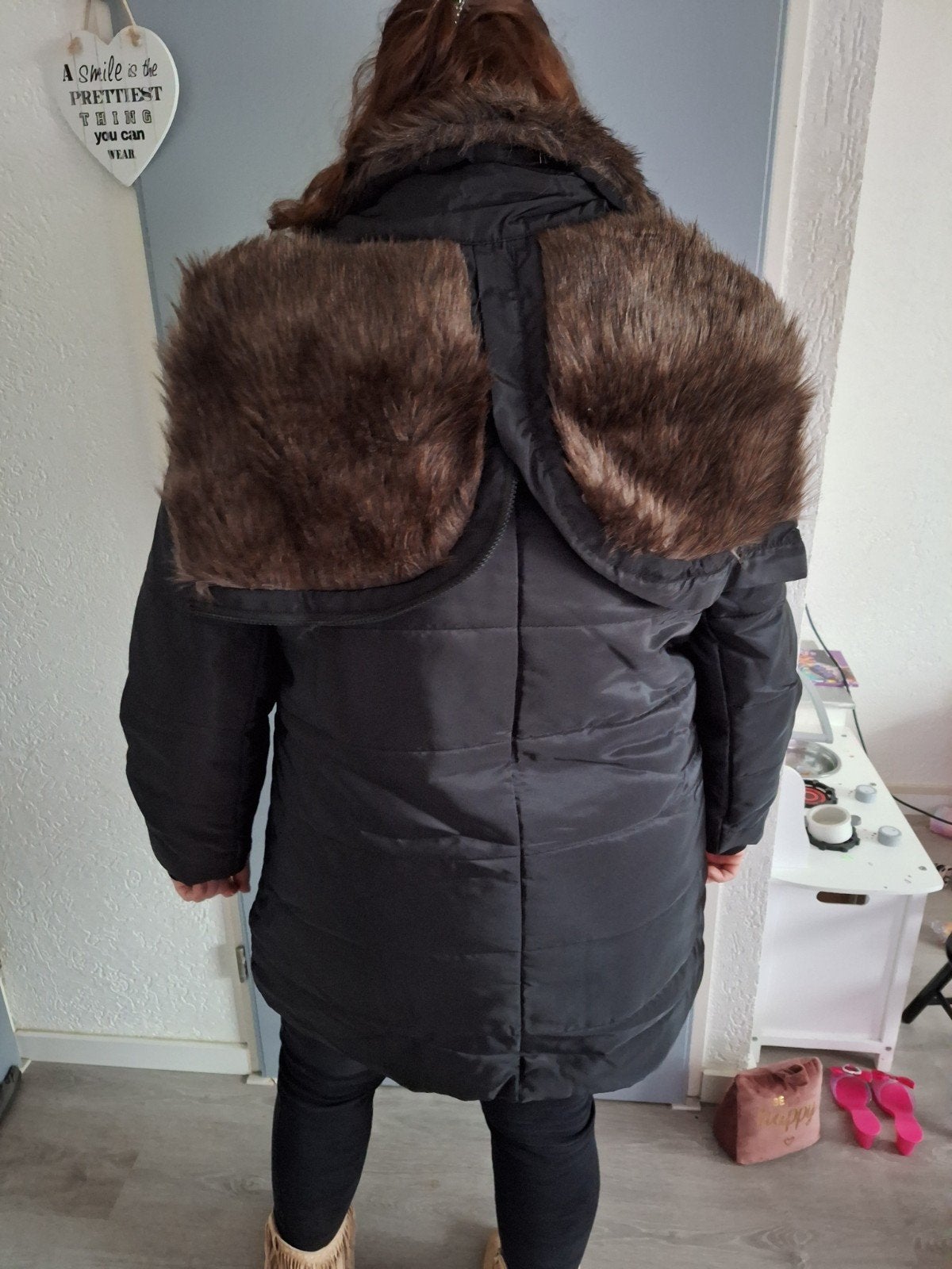 Leuke jas, Kleding | Dames, Jassen | Winter, Ophalen of Verzenden, Nieuw, Maat 42/44 (L), Zwart