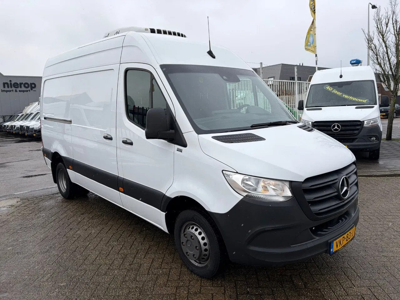 Mercedes-Benz Sprinter 514CDI L2H2 Konventa Koeling + 220V S, Achterwielaandrijving, Gebruikt, Euro 6, Wit