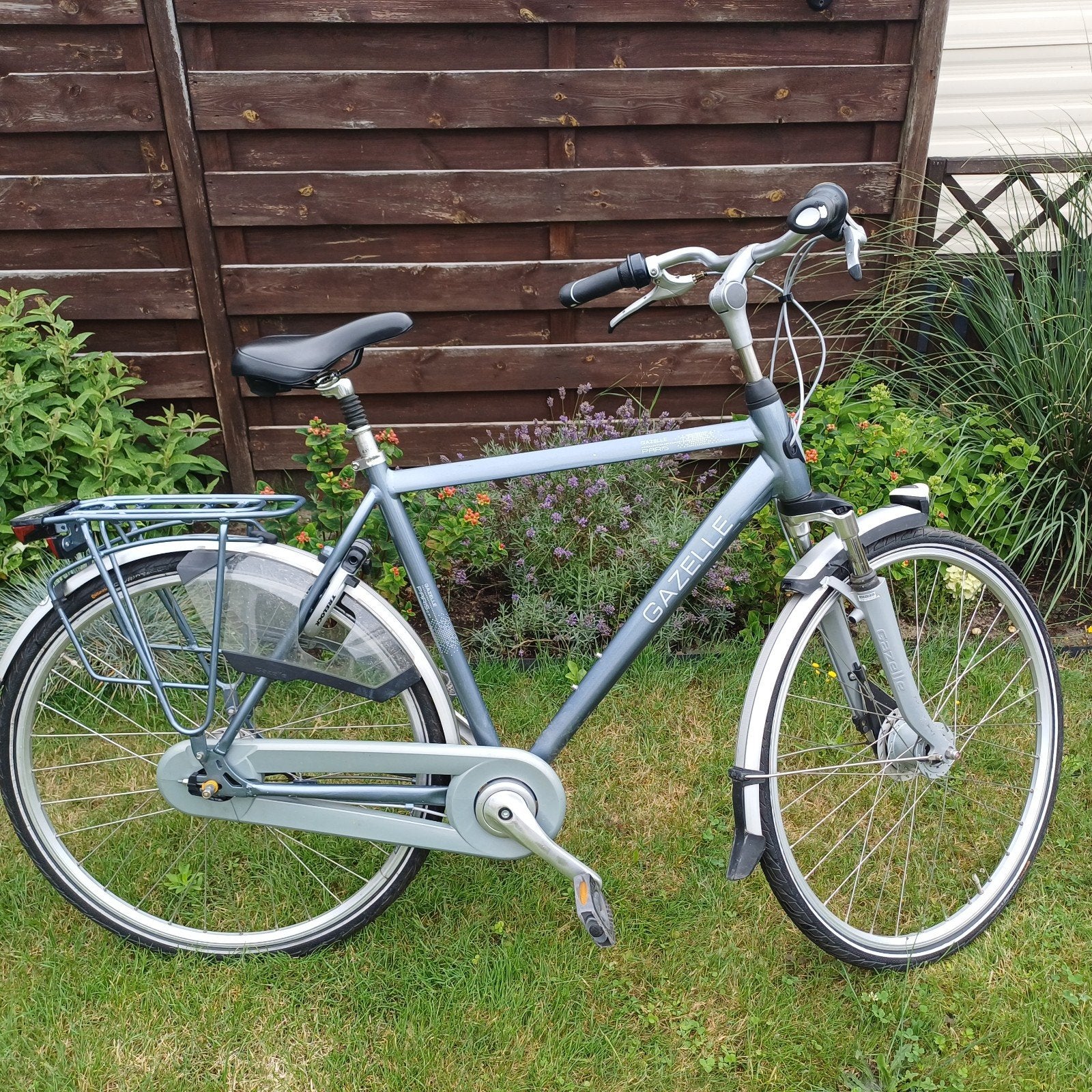 Gazelle Paris herenfiets 57 cm framehoogte, Fietsen en Brommers, Fietsen | Heren | Herenfietsen, Ophalen, Gebruikt, Versnellingen