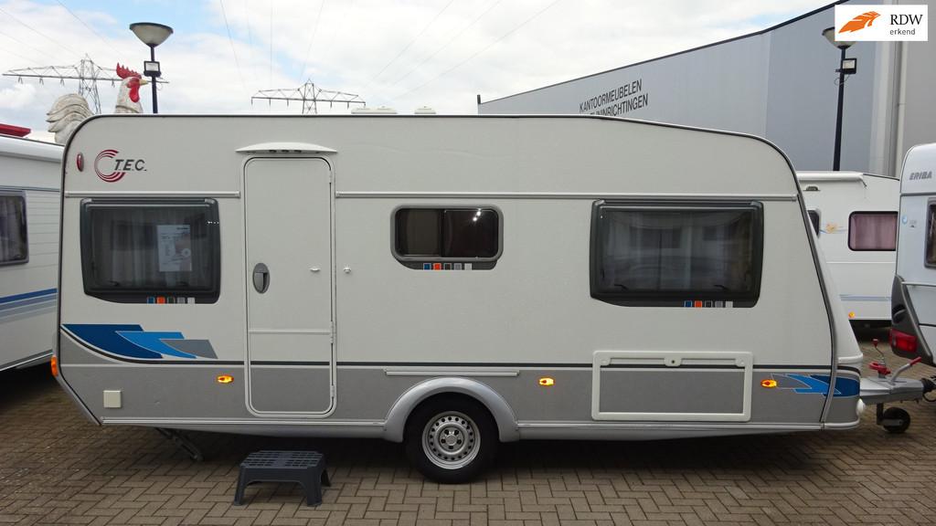 TEC tRAVEL kING 470 te 2008 ENKELE BEDDEN DINETTE TOP, Caravans en Kamperen, T.E.C., De Haan Caravans, Info@dehaancaravans.nl