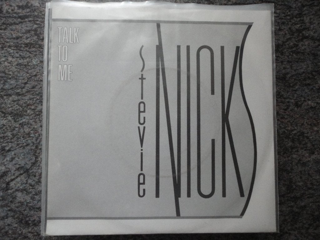 Stevie Nicks - Talk to me Germany 1985 FH, Gebruikt, Fotohoes, 7 inch, Ophalen of Verzenden