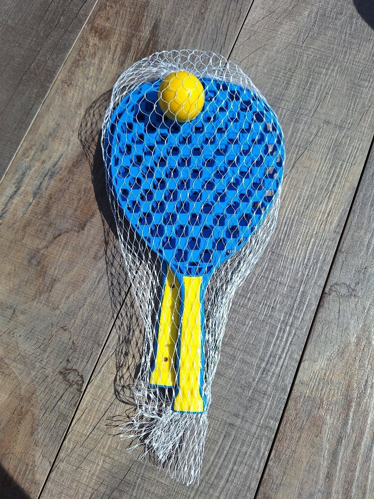 Tennis setje, ideaal voor kinderen, Ophalen of Verzenden, Zo goed als nieuw
