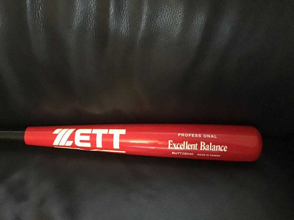 ZETT hout Honkbalknuppel - Professionele Balans, Ophalen of Verzenden, Zo goed als nieuw