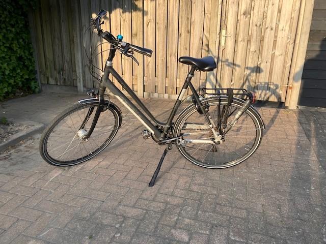 Damesfiets Gazelle, Ophalen, Gebruikt, Velgrem, Versnellingen