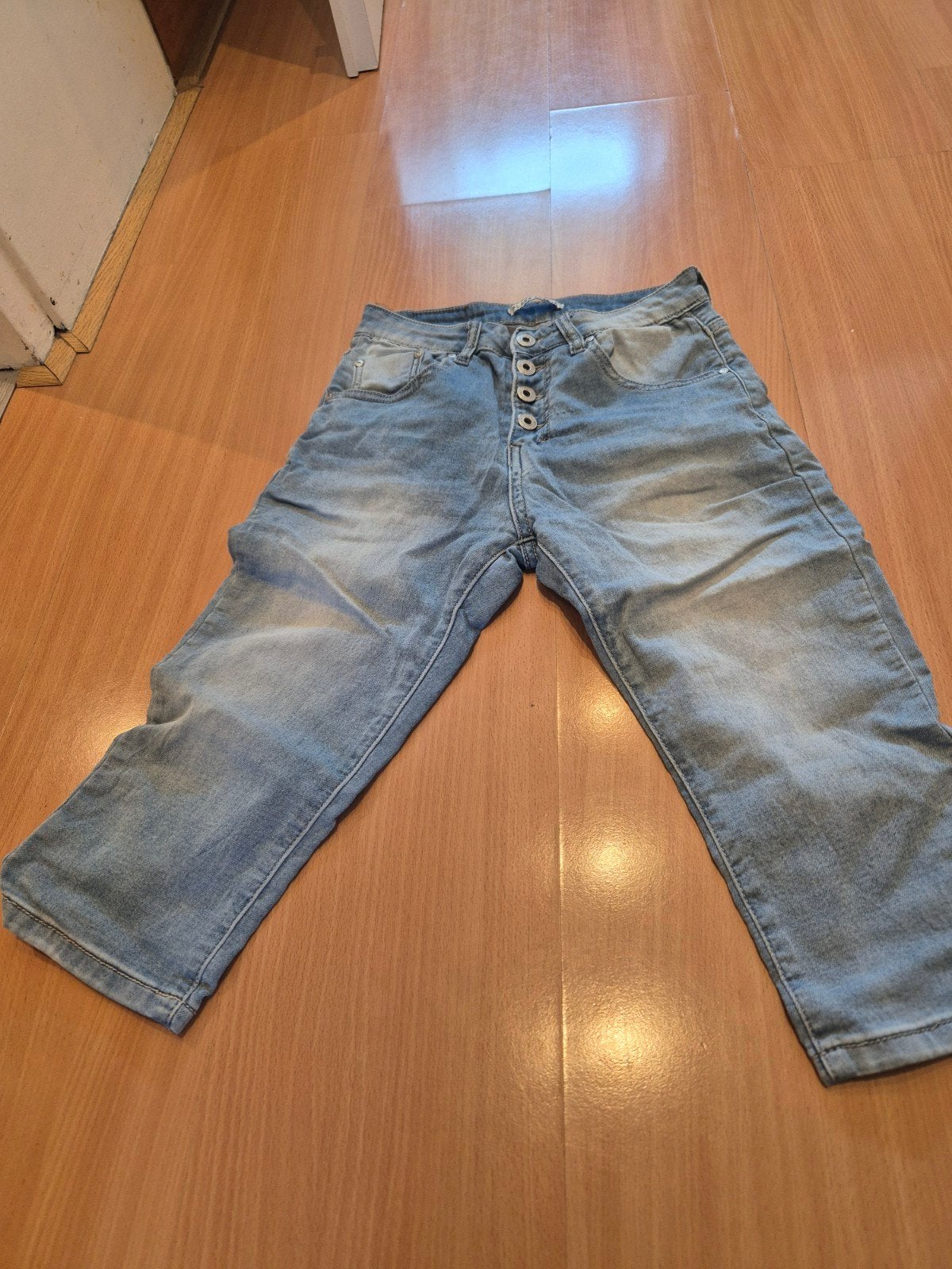 Place du Jour Vintage Jeans - Maat 34, Place du Jour, Blauw, Ophalen of Verzenden, Driekwart