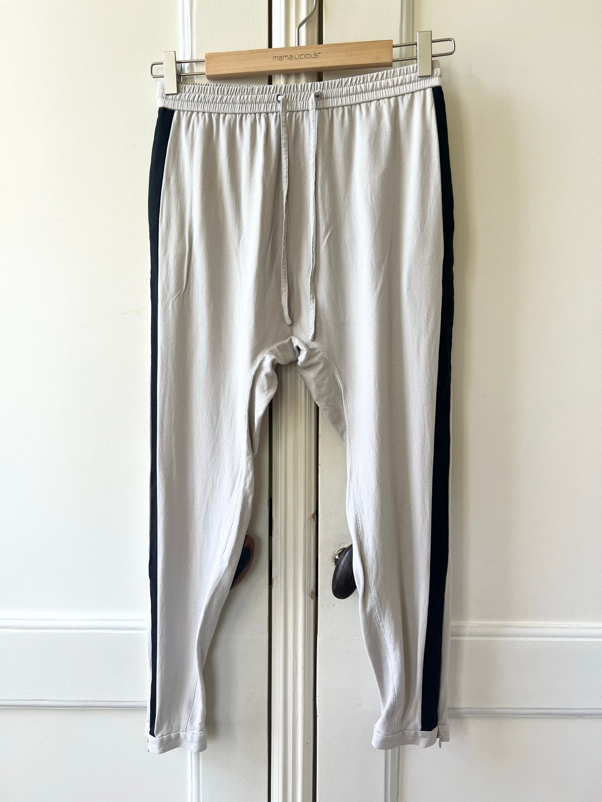 Pure DKNY baggy broek - Maat XS/S - Grijs/Beige met Zwart, P, P, P, Ophalen of Verzenden
