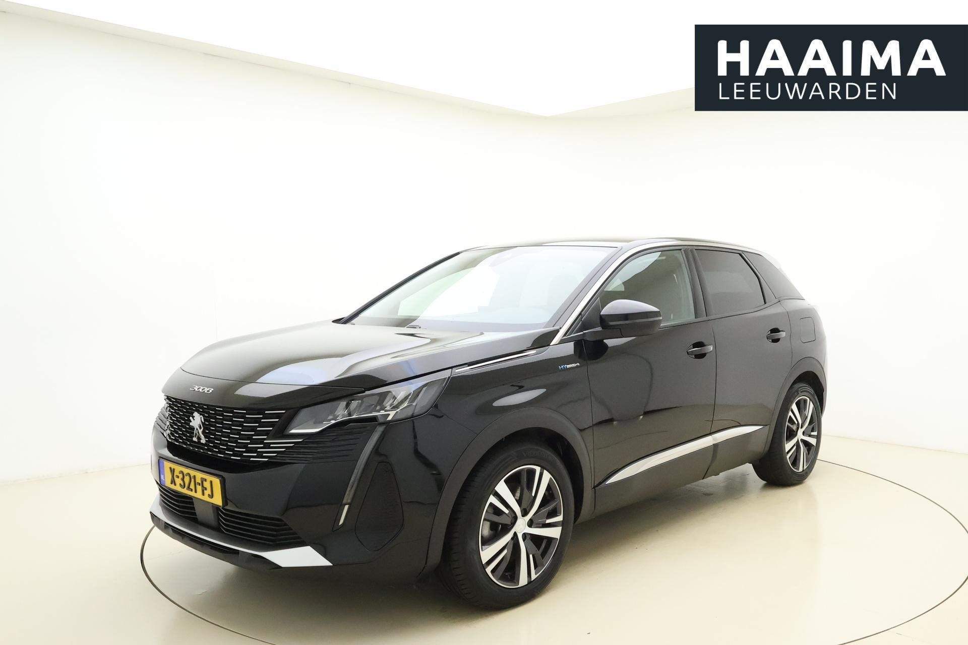 Peugeot 3008 1.6 HYbrid4 Allure Pack 300 PK | Automaat | Tre, Auto's, Peugeot, Automaat, Euro 6, 4 cilinders, Zwart