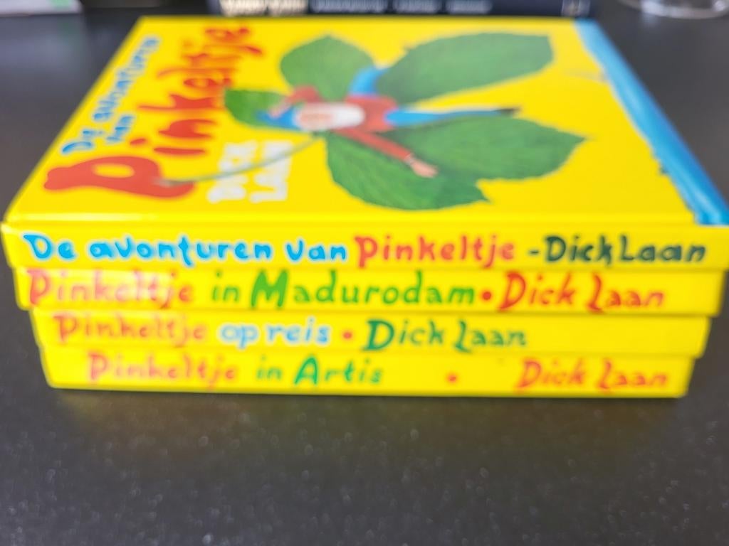 Pinkeltje Boekenreeks - 4 Delen van Dick Laan, Ophalen of Verzenden, Gelezen, Dick Laan, Sprookjes