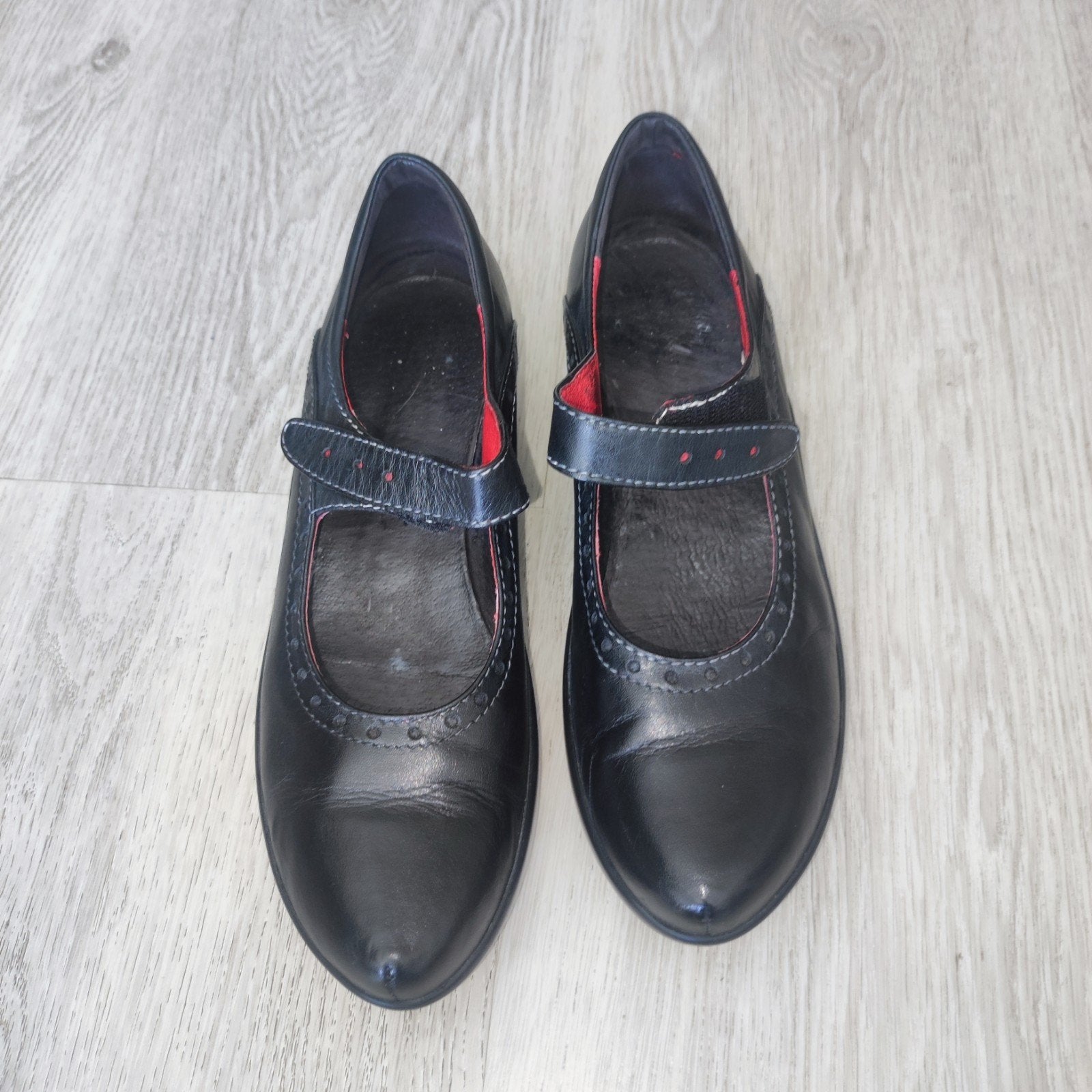 Wolky Leren Dames Schoenen - Zo Goed als Nieuw, Maat 40, Wolky, Schoenen met lage hakken, Verzenden, Zwart