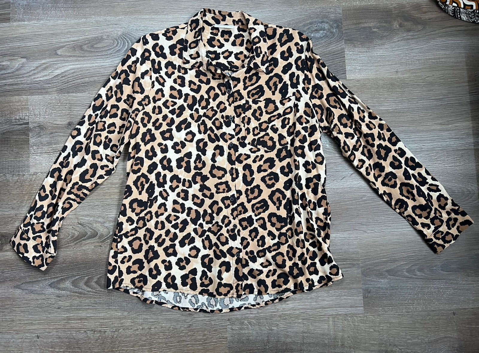 Blouse, Ophalen of Verzenden, Nieuw, Maat 42/44 (L), Bruin