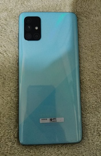 galaxy a51 sm-a515f/dsn bleu, Blauw, Touchscreen, Ophalen of Verzenden, Zo goed als nieuw