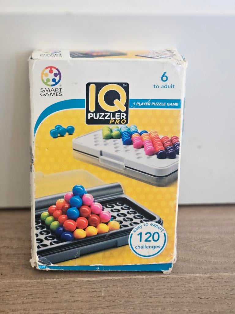IQ Puzzler Pro - Smart Games Puzzelspel, Kinderen en Baby's, Speelgoed | Educatief en Creatief, Ophalen of Verzenden, Gebruikt