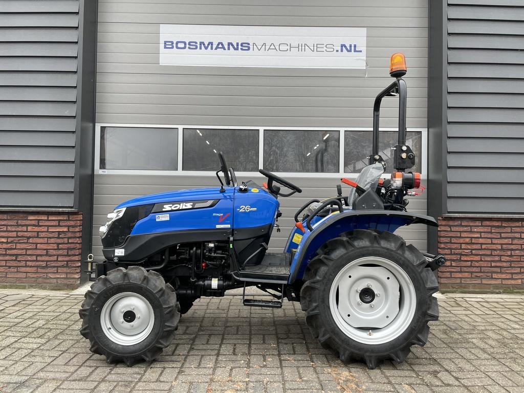 Solis 26 4WD 25 PK minitractor NIEUW €152 LEASE, Overige typen