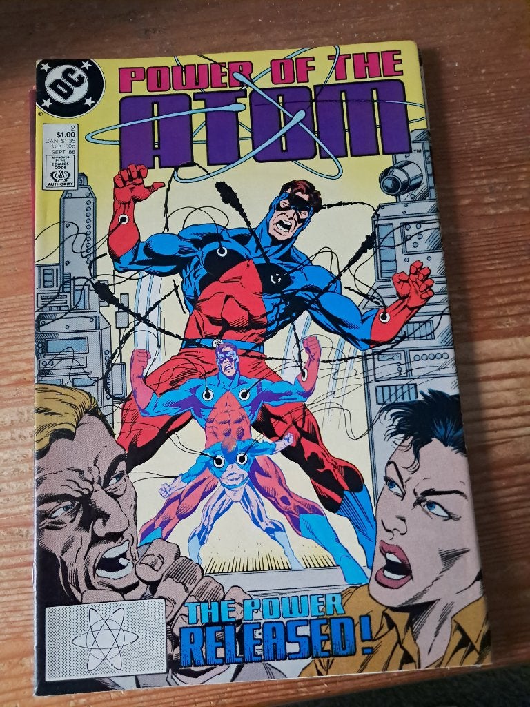 Power of the atom, Amerika, Meerdere comics, DC Comics, Ophalen