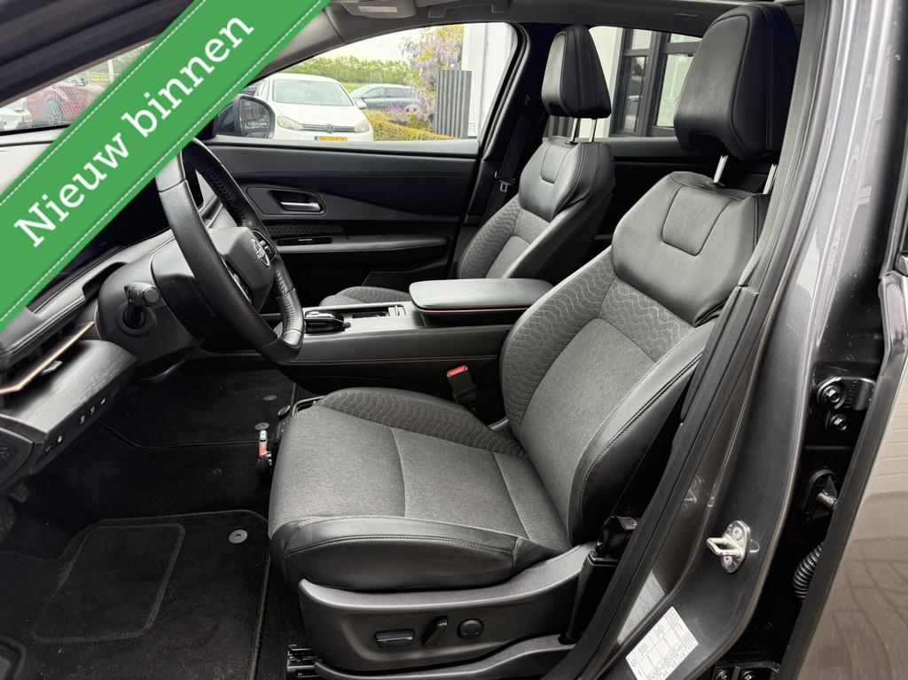 Nissan Ariya 66 kWh SOH 97% PANO/STUUR+STOEL VERW. *ALL-IN P, Auto's, Nissan, 12 maanden, Gebruikt, SUV of Terreinwagen, Zilver of Grijs