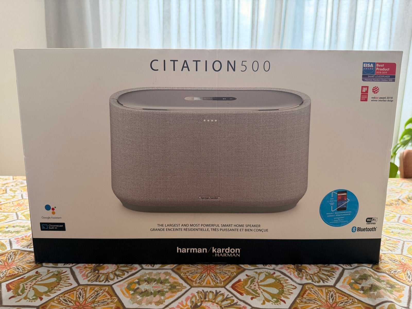 Harman Kardon Citation 500 airplay/spotify, Audio, Tv en Foto, Luidsprekers, Slimme speaker, Zo goed als nieuw, Bluetooth, Harman Kardon