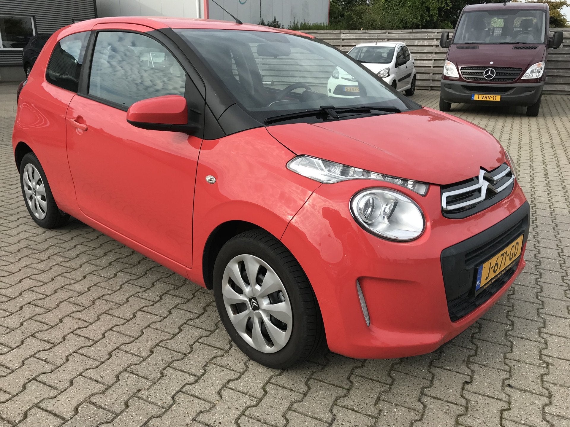 Citroën C1 1.0 e-VTi Airscape Feel Edition (bj 2014), Voorwielaandrijving, Euro 5, Stof, Gebruikt
