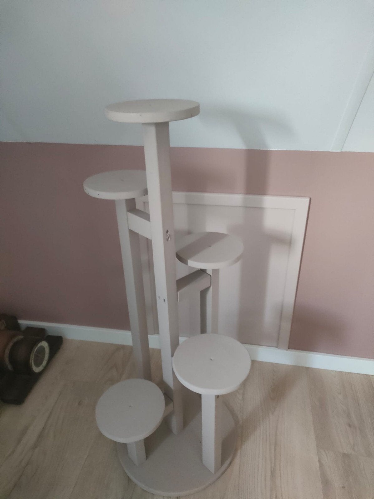 planten standaard, Ophalen, Minder dan 55 cm, Rond, Zo goed als nieuw