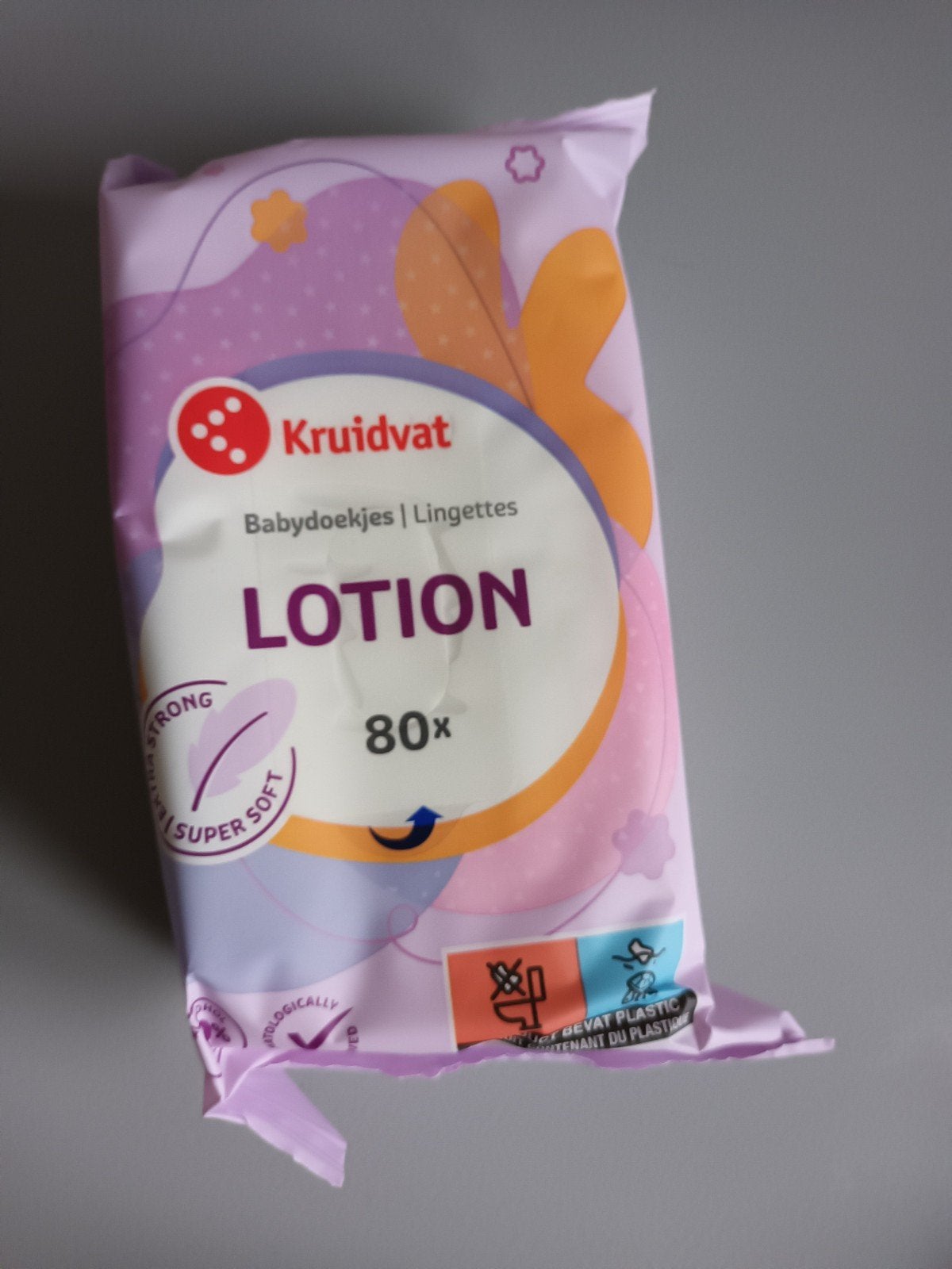 1 pakje Kruidvat babydoekjes billendoekjes lotion nieuw, Ophalen of Verzenden, Nieuw, Overige typen, Overige merken