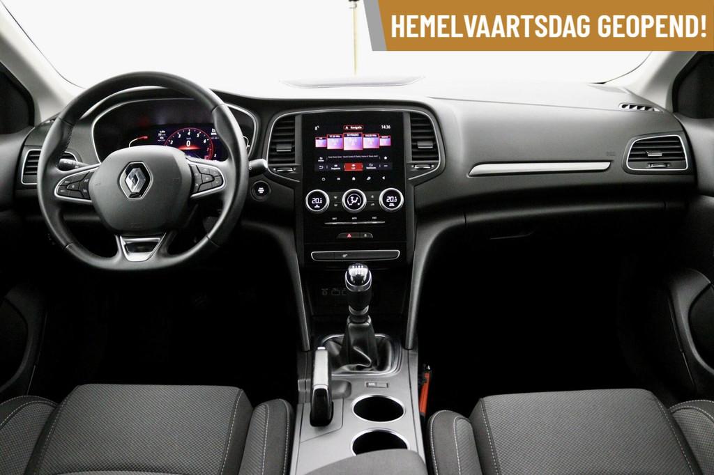 Renault Megane Estate 1.3 TCe 140 Equilibre grijs, Auto's, Voorwielaandrijving, Gebruikt, Euro 6, 4 cilinders