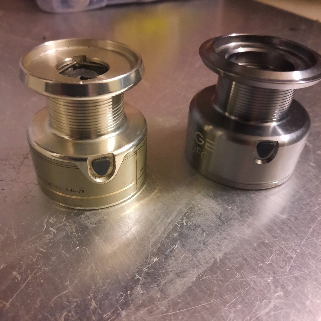SHIMANO RESERVESPOELTJES, Ophalen, Zo goed als nieuw, Molen