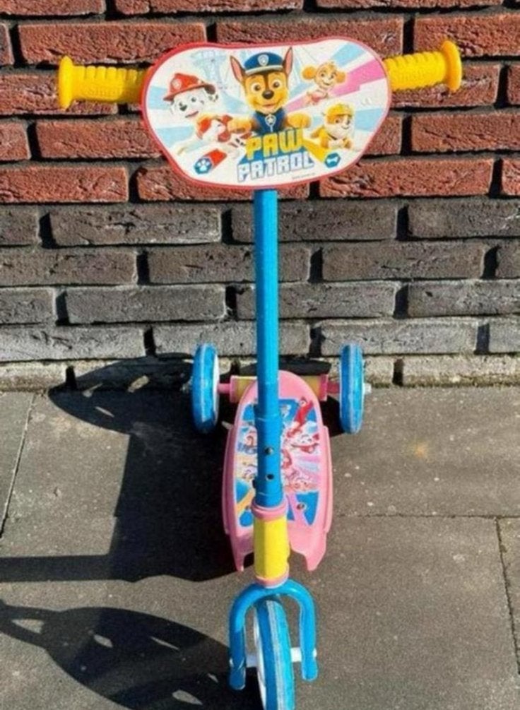 Kinder step paw patrol, Ophalen