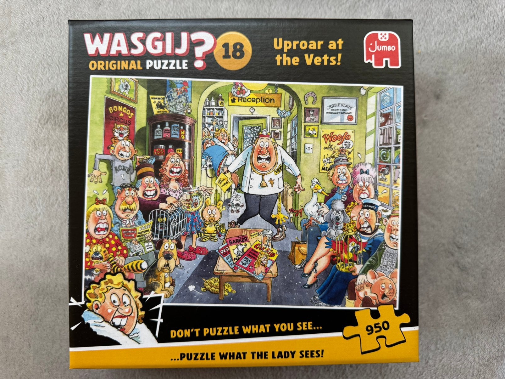 Wasgij original puzzel 18 ~ 950 stukjes ~ NIEUW, Ophalen of Verzenden, 500 t/m 1500 stukjes, Nieuw, Legpuzzel