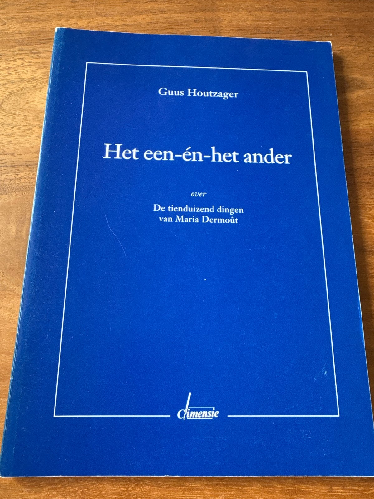 Het een-én-het ander - Guus Houtzager (1991), Boeken, Ophalen of Verzenden, Zo goed als nieuw, Nederland