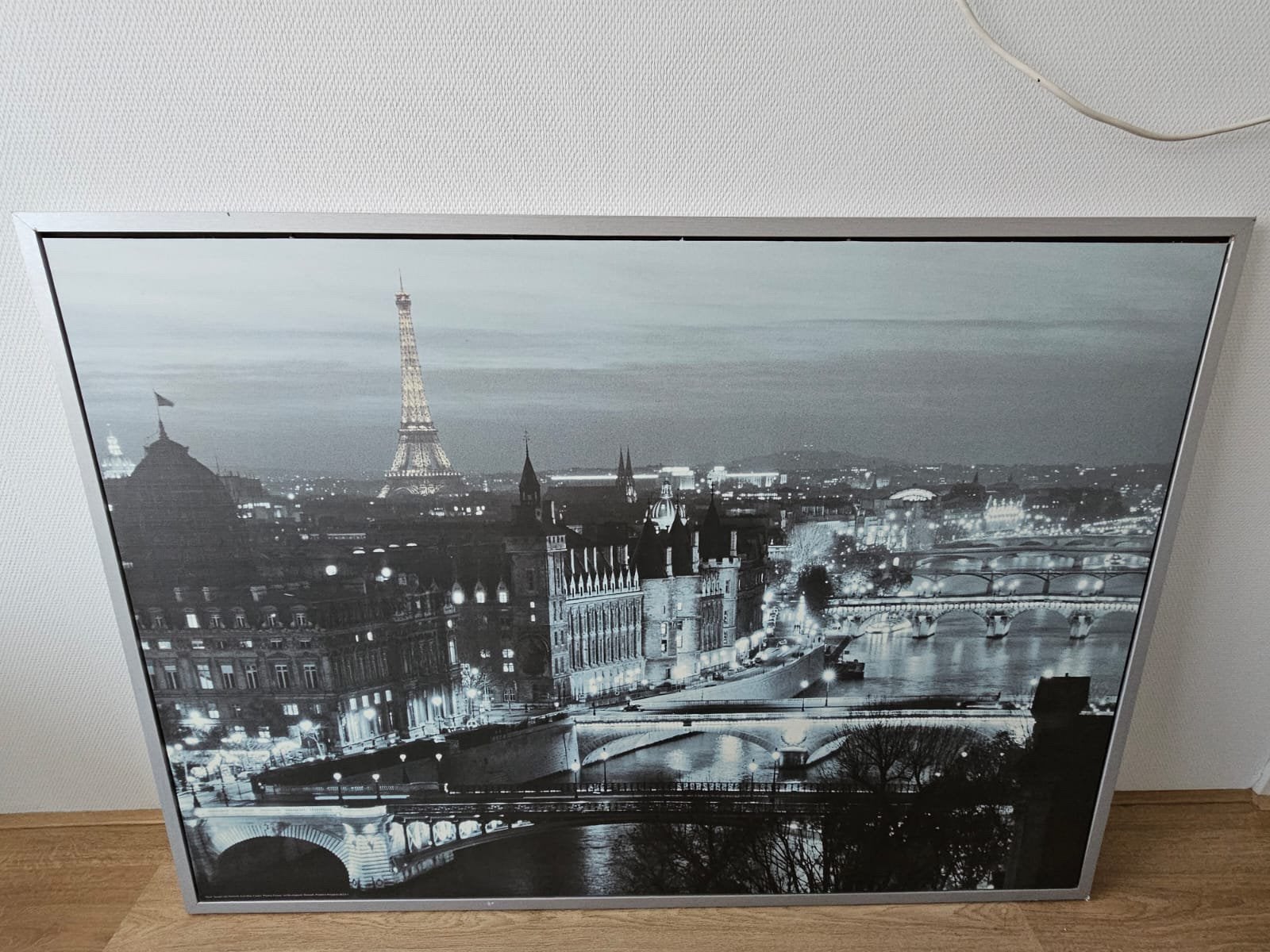 Ikea schilderij Parijs te koop, Ophalen, Zo goed als nieuw, Schilderij